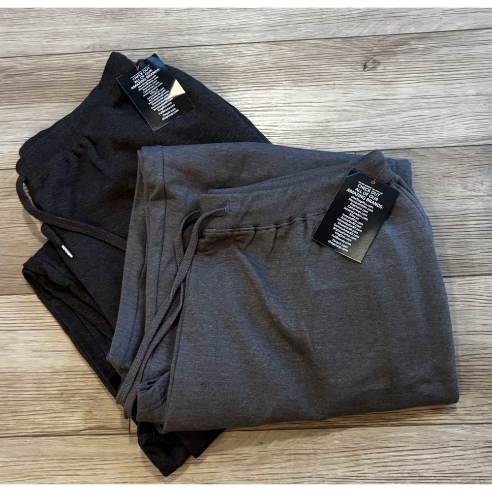 NWT Woman Within 1x Tall Better Fleece Pull On Cargo Pants - LOT of 2